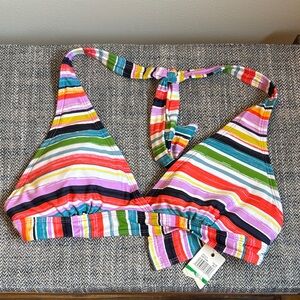 Anne Cole Painted Stripe Bikini Top